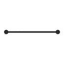 NERO CLASSIC NON-HEATED DOUBLE TOWEL RAIL MATTE BLACK (AVAILABLE IN 600MM AND 800MM)