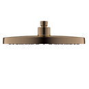 NERO OPAL ROUND SHOWER HEAD 250MM BRUSHED BRONZE