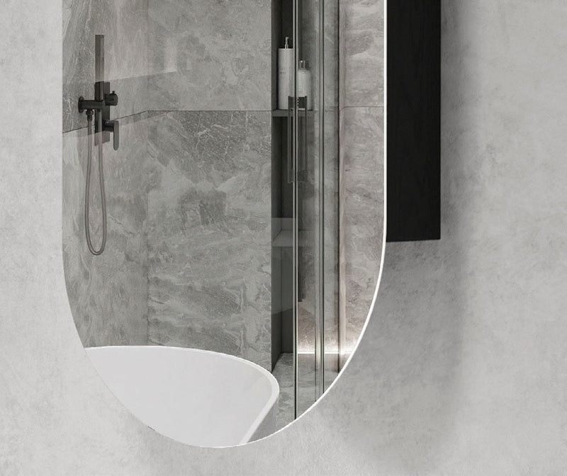 OTTI NOOSA BLACK OAK SHAVING CABINET 900MM