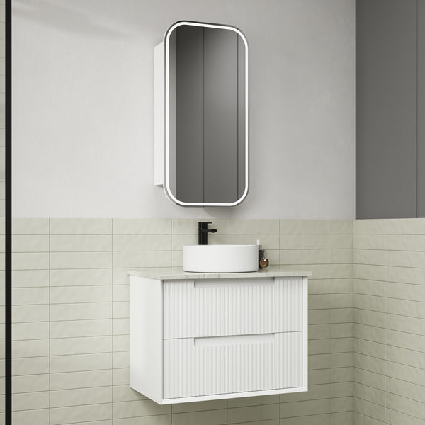 Aulic Flauto Wall Hung Vanity 600mm