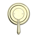 NERO YORK SHOWER MIXER WITH METAL LEVER 100MM AGED BRASS