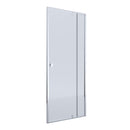 BELLA VISTA OLIVIA SEMI FRAMED PIVOT DOOR FRONT ONLY SHOWER SCREEN CHROME