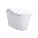 TOTO NEOREST LS INTEGRATED TOILET & REMOTE CONTROLLED WASHLET D-SHAPE GLOSS WHITE