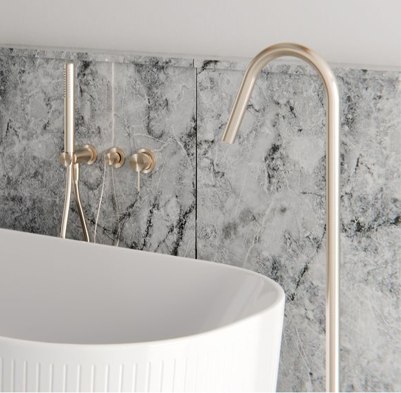 NERO Mecca Freestanding Bath Spout Only