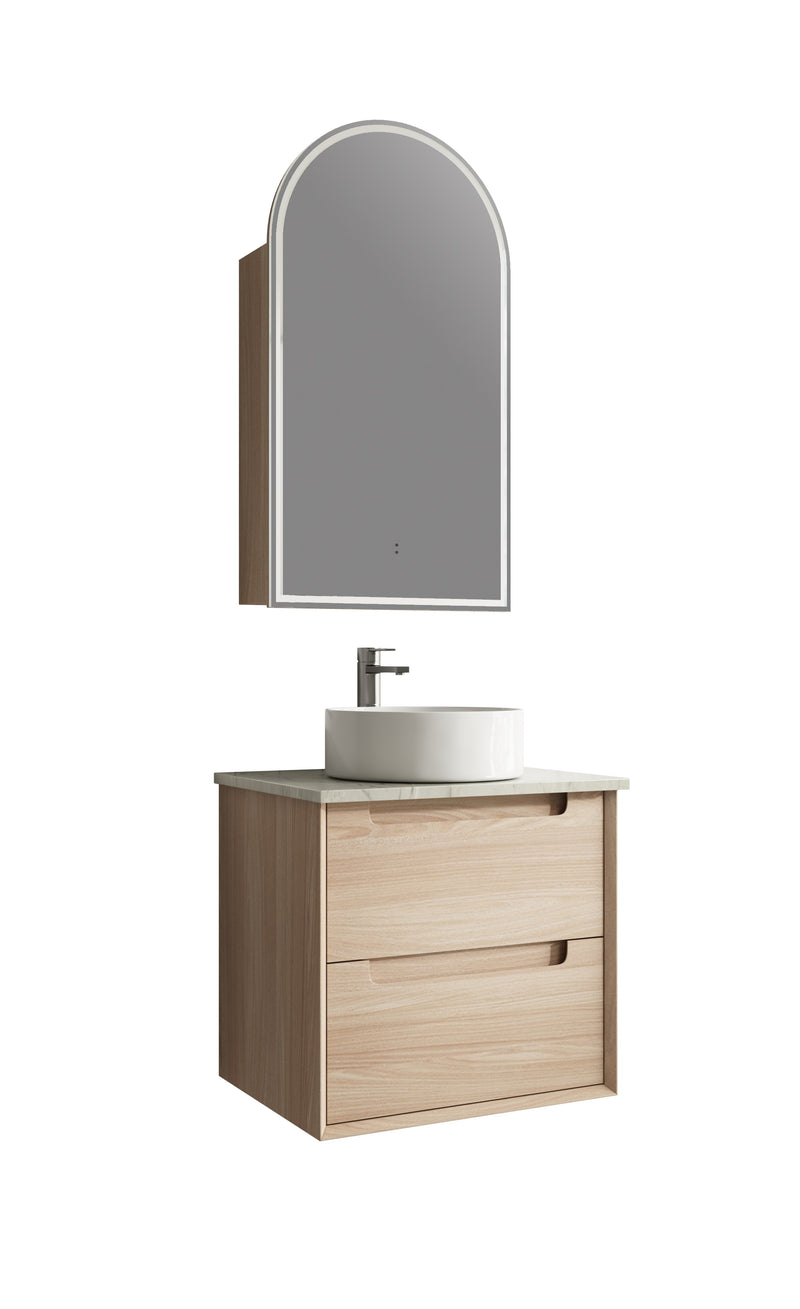 Aulic Ainsley Wall Hung Vanity 600mm