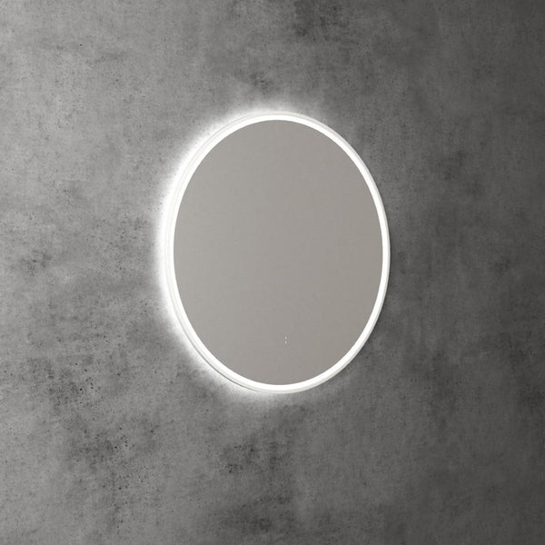 AULIC WINDSOR LED MIRROR MATTE WHITE 3 COLOUR LIGHTS 700MM