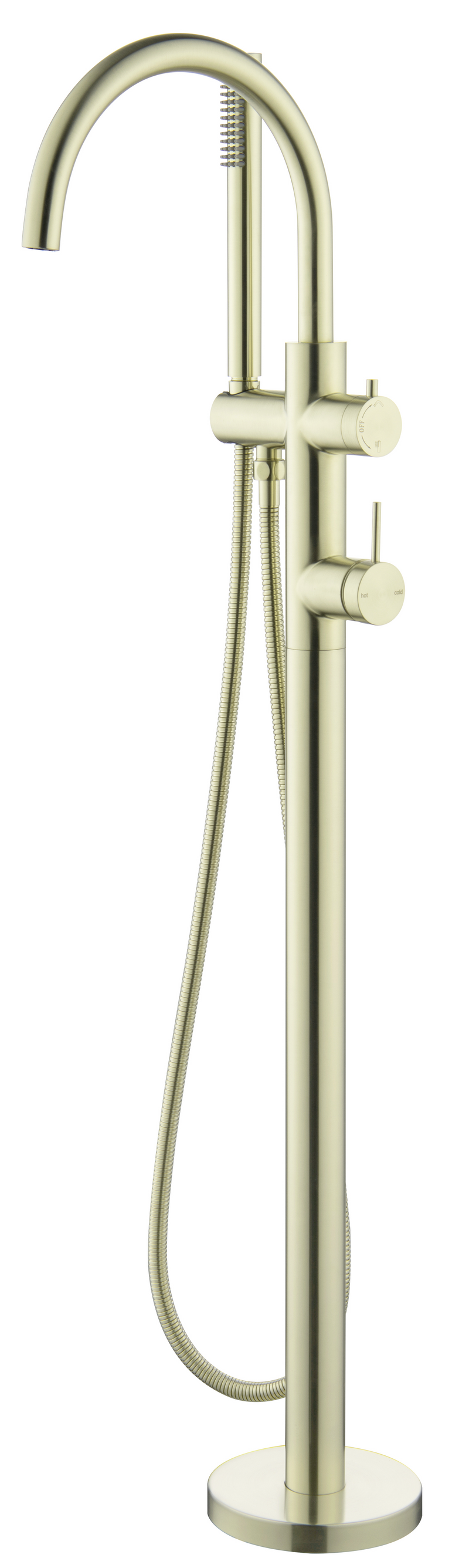 Bella Vista Mica Freestanding Bath Mixer with Hand Shower