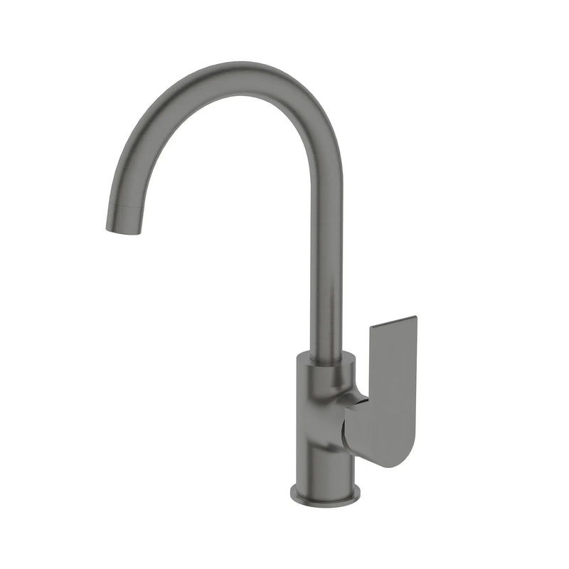 NERO Bianca Kitchen Mixer Gooseneck Spout