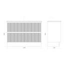 Zenmo BONDI Fluted Vanity 750-1500MM