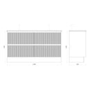 Zenmo BONDI Fluted Vanity 750-1500MM