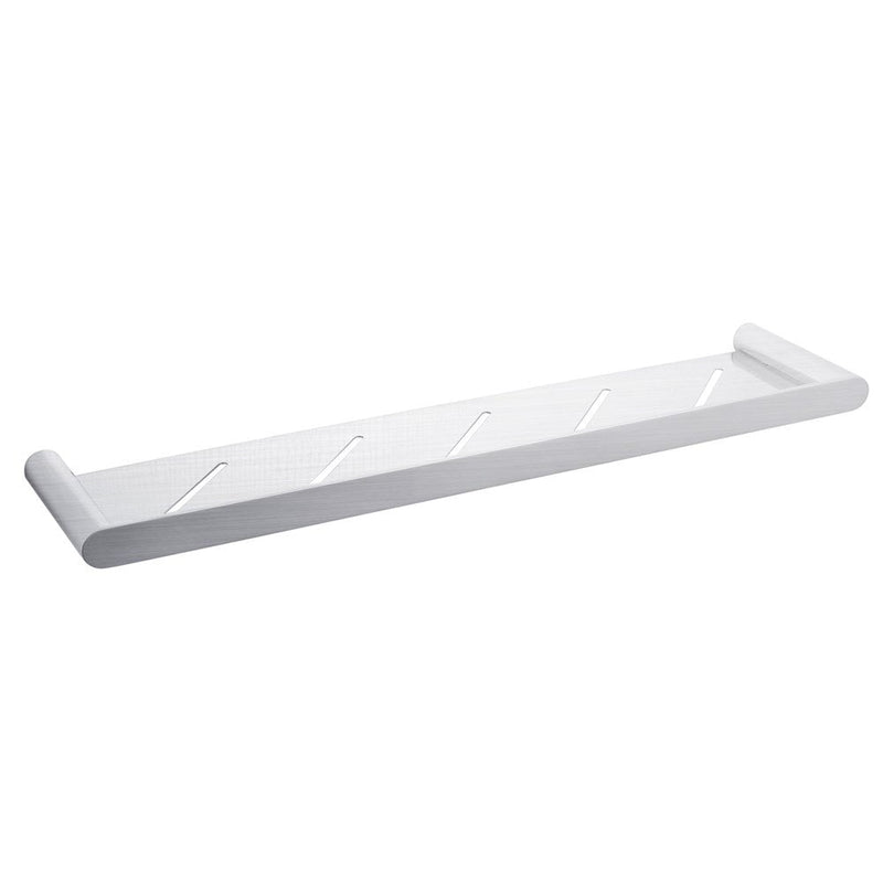 RUSHY BRUSHED NICKEL SHELF