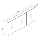 AULIC BELLA CUSTOM SHAVING CABINET (ALL SIZING)