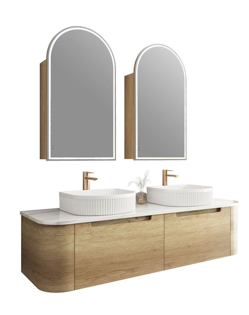 Aulic Carita Wall Hung Vanity 1500mm