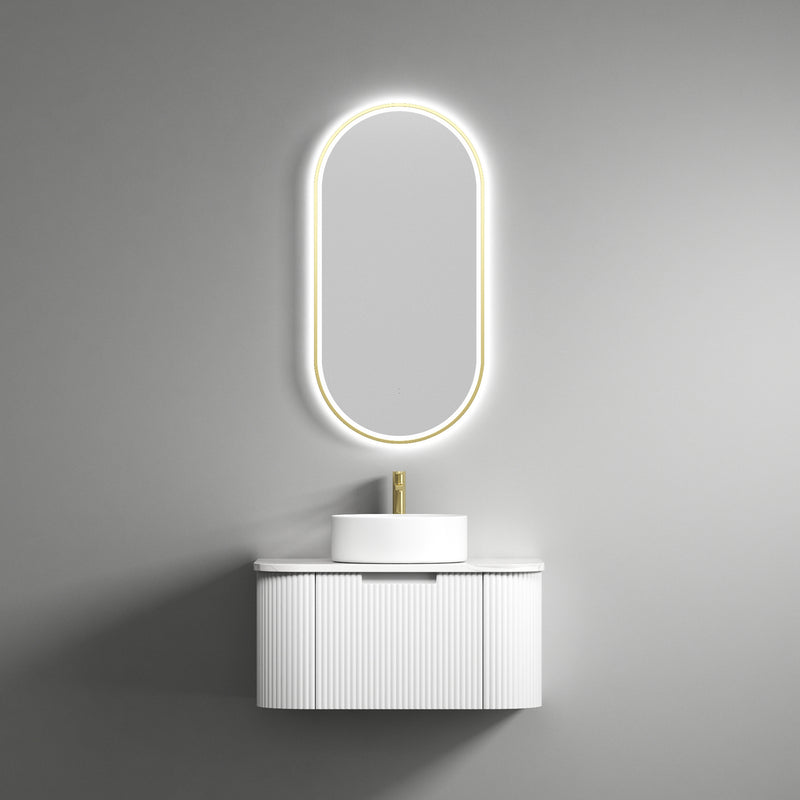 Aulic Petra Mark II Wall Hung Vanity 750mm