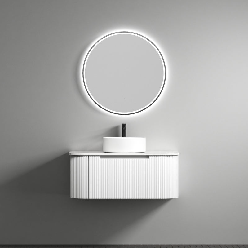 Aulic Petra Mark II Wall Hung Vanity 900mm