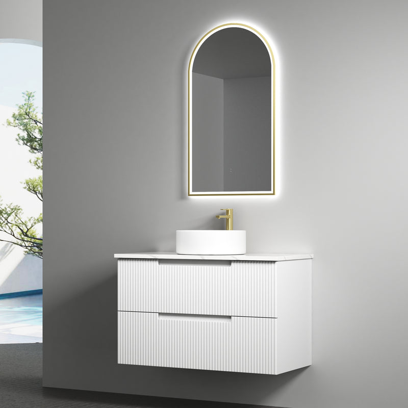 Aulic Verona Mark II Wall Hung Vanity 900mm