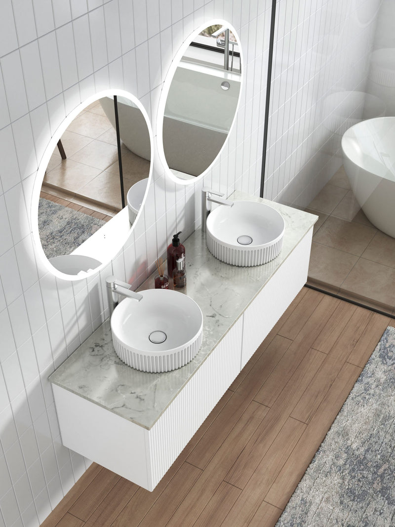 Aulic Perla Mark II Wall Hung Vanity 1500mm Single