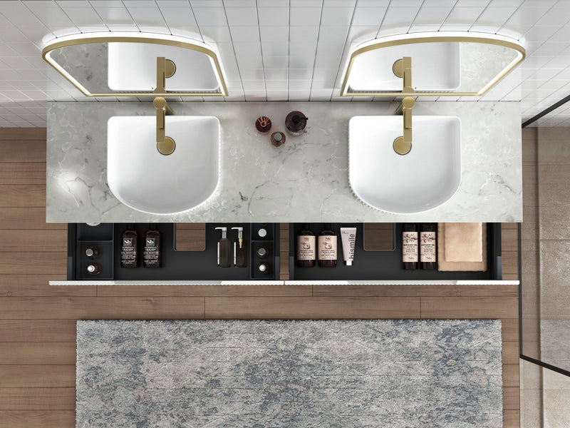 Aulic Perla Mark II Wall Hung Vanity 1800mm