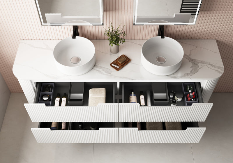 Aulic Curva Wall Hung Vanity 900mm