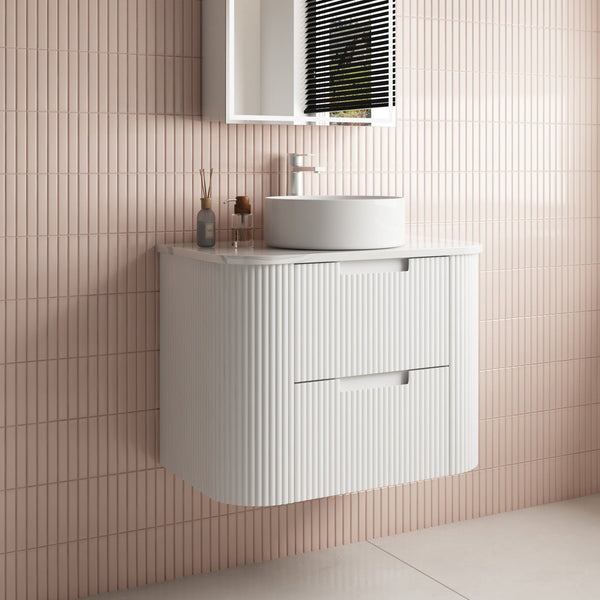 Aulic Curva Wall Hung Vanity 750mm
