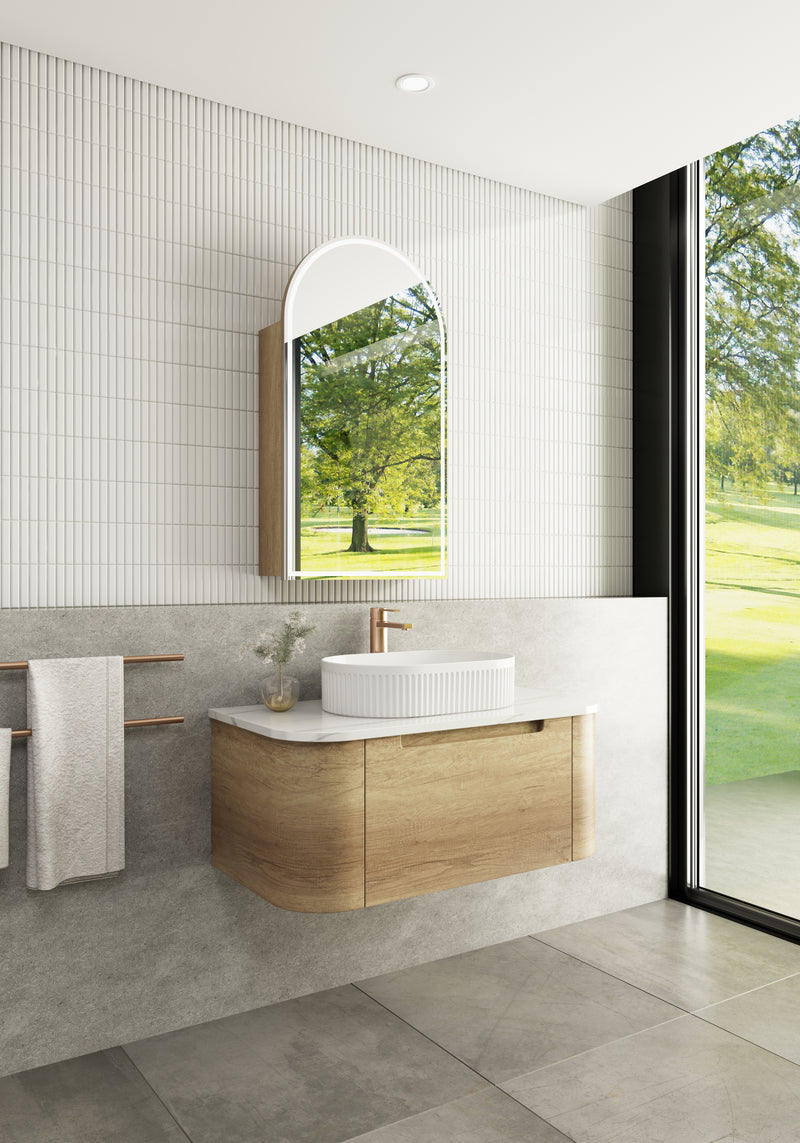 Aulic Carita Wall Hung Vanity 900mm