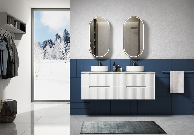 Aulic Neva Wall Hung Vanity 1500mm Single