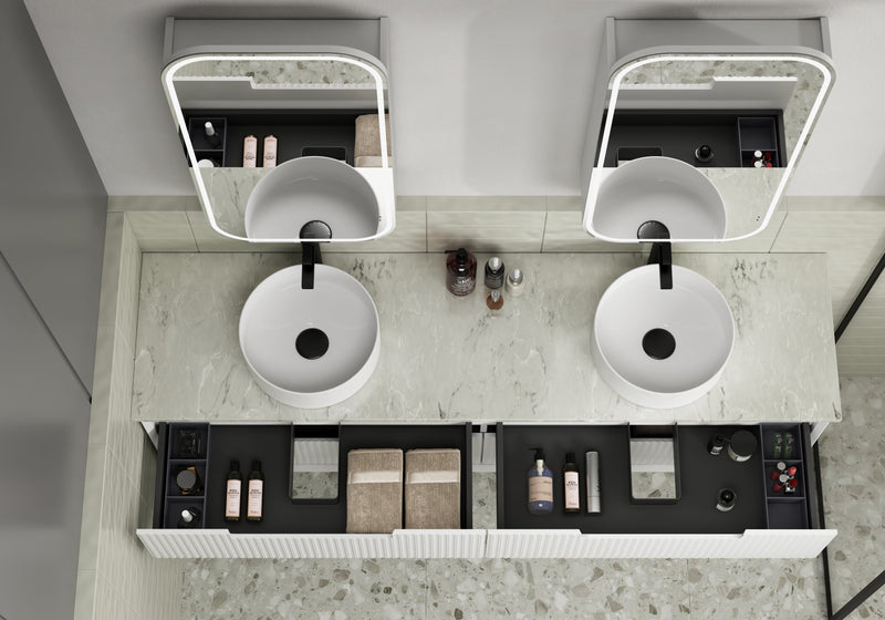 Aulic Flauto Wall Hung Vanity 1800mm