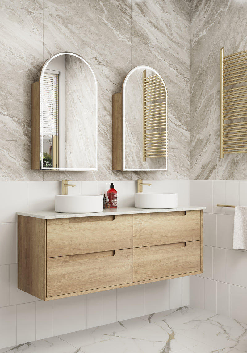 Aulic Moreno Wall Hung Vanity 1500mm Single