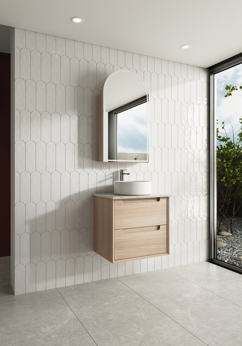 Aulic Ainsley Wall Hung Vanity 600mm