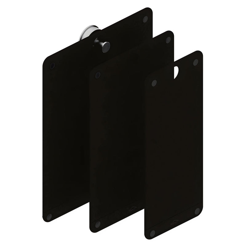ABEY UNIVERSAL FIBRE ROCK CUTTING BOARD BLACK