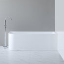 POSEIDON LEFT CORNER MULTI-FIT BATHTUB GLOSS WHITE (AVAILABLE IN 1400MM, 1500MM AND 1700MM)