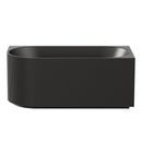 CETO CAPRI FREESTANDING RIGHT CORNER BATHTUB MATTE BLACK (AVAILABLE IN 1500MM AND 1700MM)