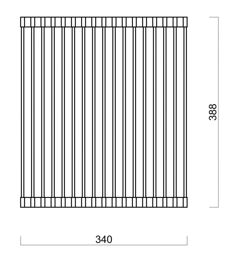ABEY CONCERTINA 5 SECTION STAINLESS STEEL