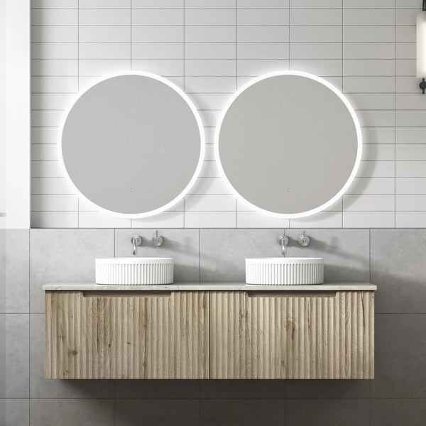 Aulic Calder Wall Hung Vanity 1500mm Double