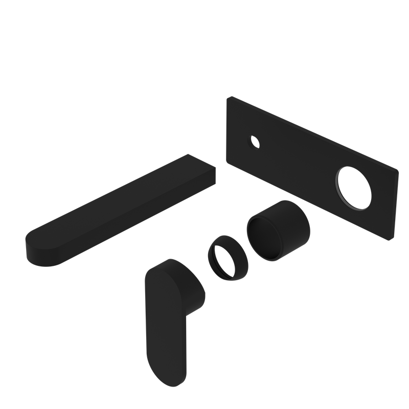 Nero Ecco Wall Basin/Bath Mixer Trim Kits Only