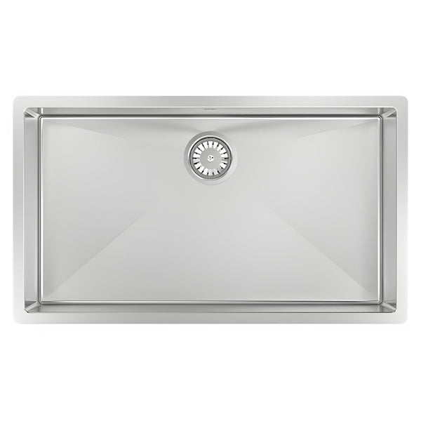 ABEY ALFRESCO LARGE SINGLE BOWL KITCHEN SINK STAINLESS STEEL 740MM