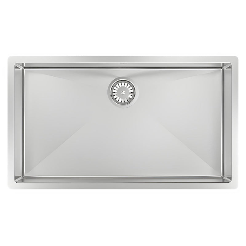 ABEY ALFRESCO LARGE SINGLE BOWL KITCHEN SINK STAINLESS STEEL 740MM