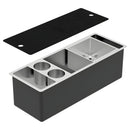 ABEY ALFRESCO PARTY 620 SINGLE BOWL KITCHEN SINK STAINLESS STEEL 660MM