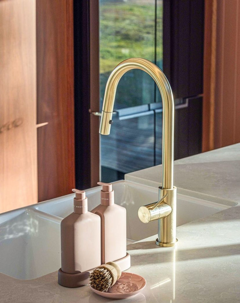 NERO MECCA Pull-Out Sink Mixer with Vegie spray function