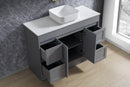 Avia Quinn Free Standing Vanity Hampton Shaker Style Double Bowls 1200mm