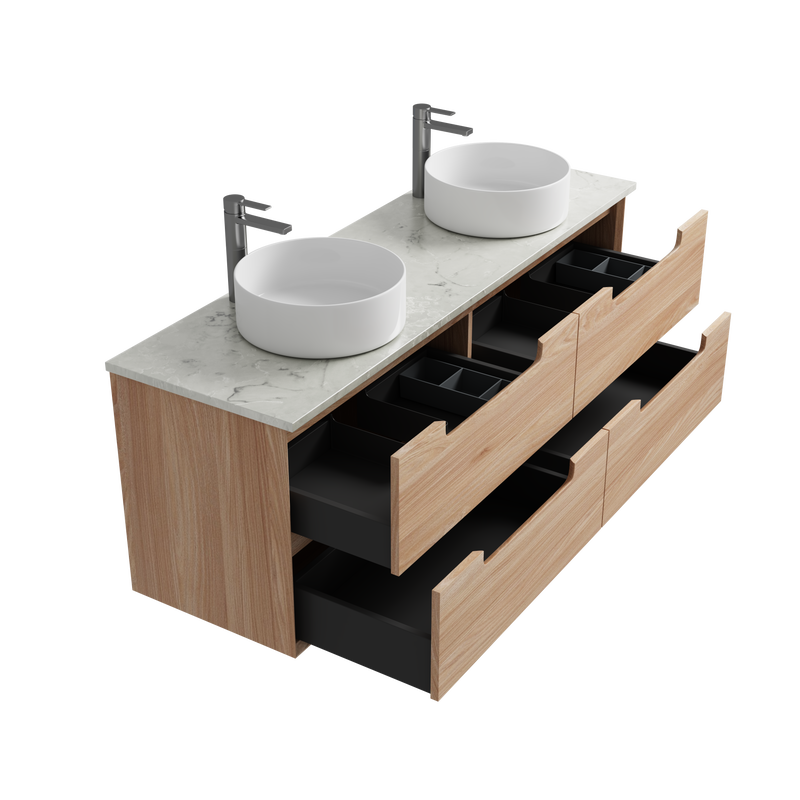 Aulic Moreno Wall Hung Vanity 1500mm Single