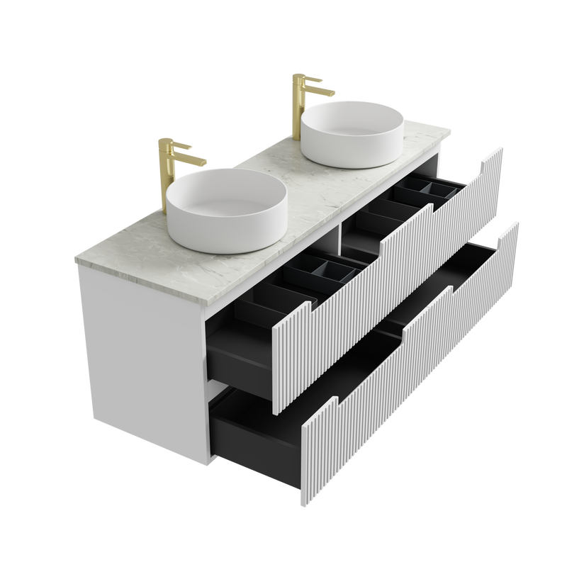 Aulic Neva Wall Hung Vanity 1500mm Single