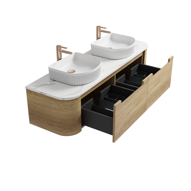 Aulic Carita Wall Hung Vanity 750mm