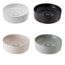JOHNSON SUISSE VENEZIA ROUND COUNTER TOP BASINS ASH 390MM