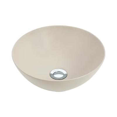 JOHNSON SUISSE VENEZIA ROUND BOWL COUNTER TOP BASINS SAND 350MM