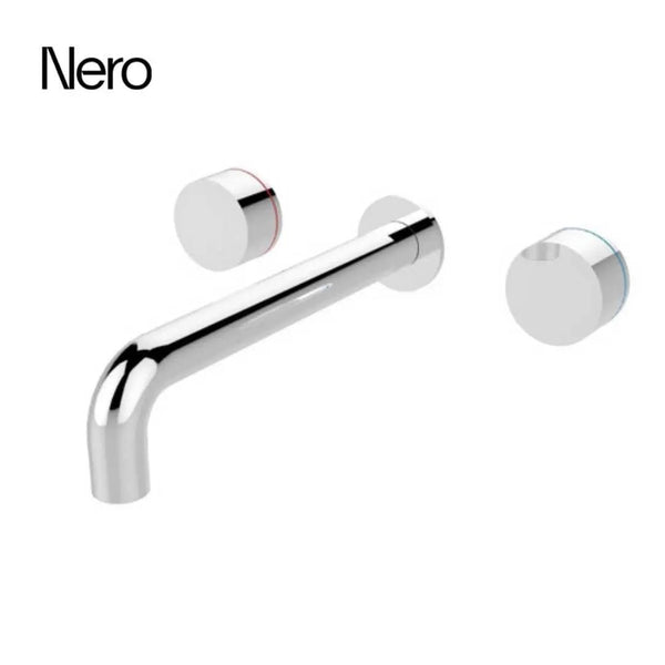NERO KARA Wall Basin Set 180mm