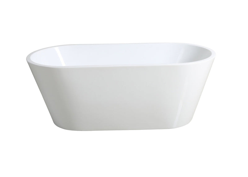 POSEIDON OVIA FREE STANDING BATH GLOSS WHITE (AVAILABLE IN 1200MM, 1300MM, 1400MM, 1500MM AND 1700MM)