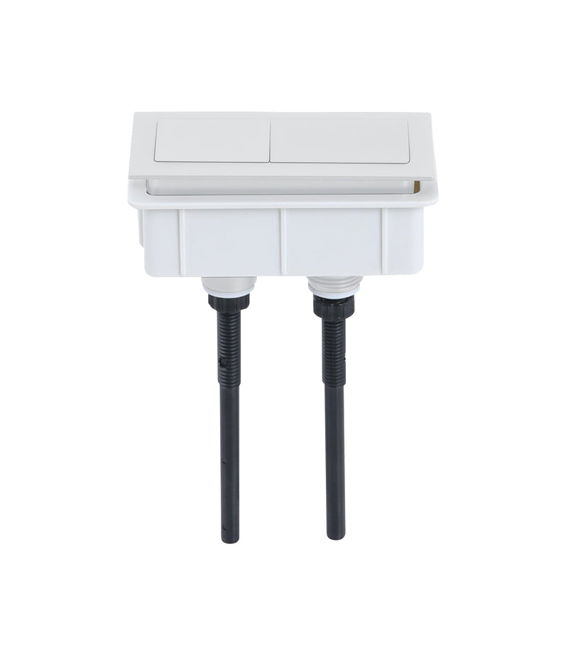 POSEIDON AVIS RIMLESS BACK TO WALL TOILET SUITE MATTE WHITE
