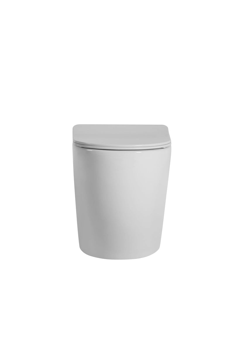 POSEIDON VEDA WALL FACED FLOOR PAN GLOSS WHITE