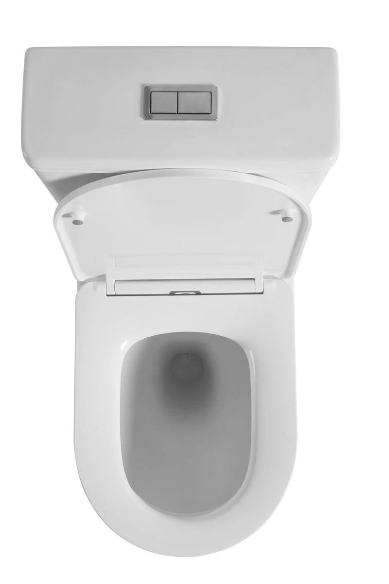 POSEIDON VIVID BTW TOILET SUITE GLOSS WHITE